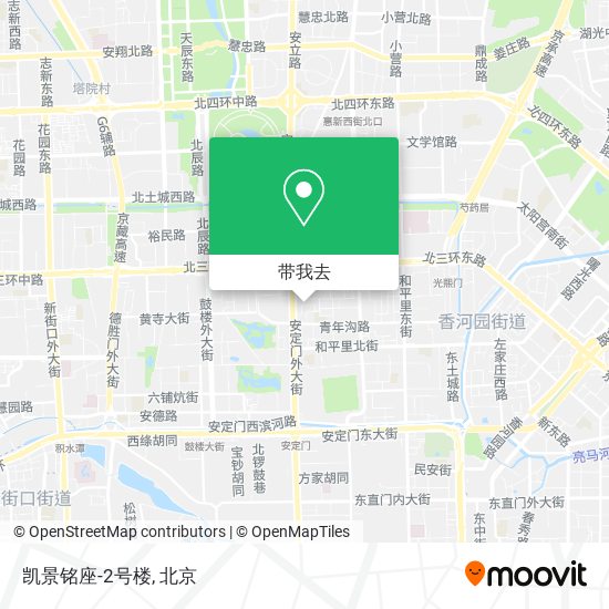 凯景铭座-2号楼地图