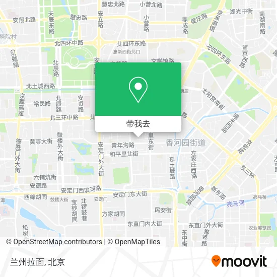 兰州拉面地图