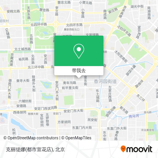 克丽缇娜(都市宣花店)地图