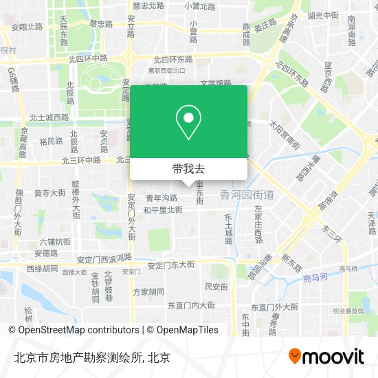 北京市房地产勘察测绘所地图
