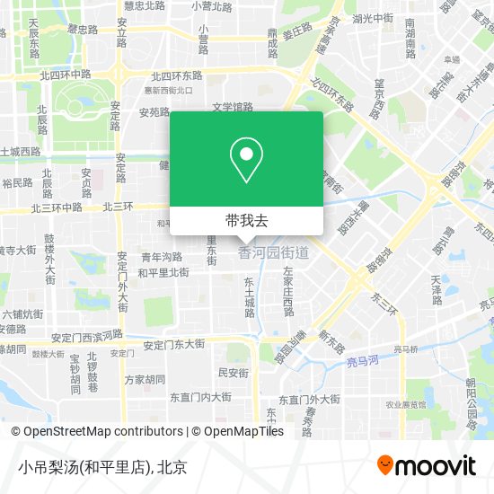 小吊梨汤(和平里店)地图