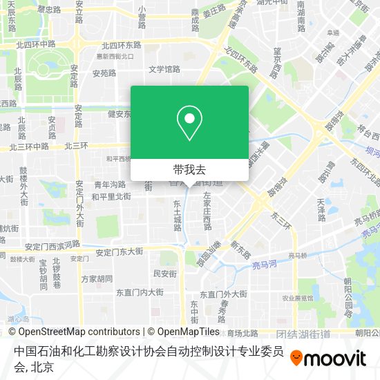 中国石油和化工勘察设计协会自动控制设计专业委员会地图