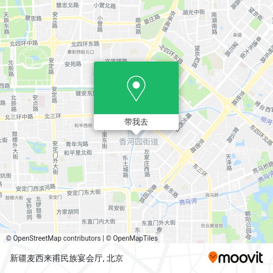 新疆麦西来甫民族宴会厅地图