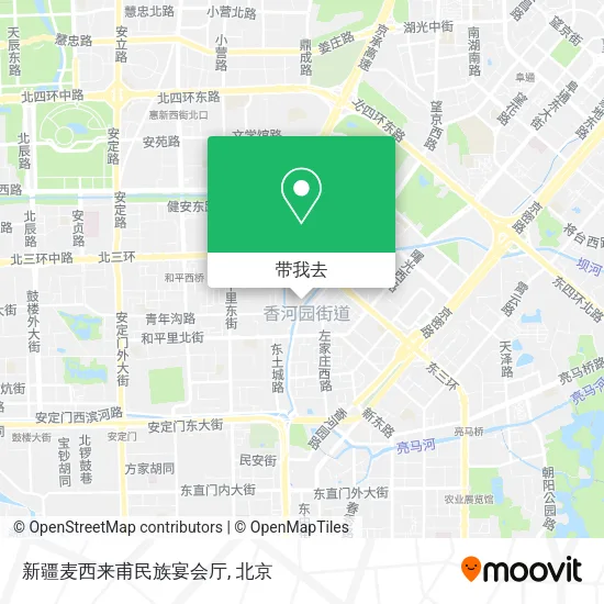 新疆麦西来甫民族宴会厅地图