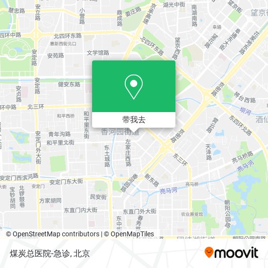 煤炭总医院-急诊地图