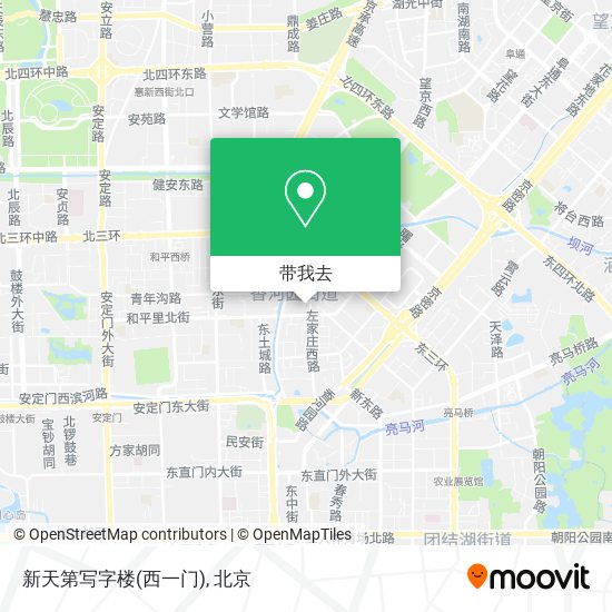 新天第写字楼(西一门)地图