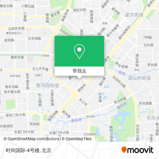 时间国际-4号楼地图