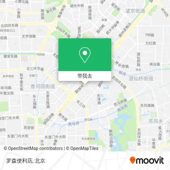 罗森便利店地图