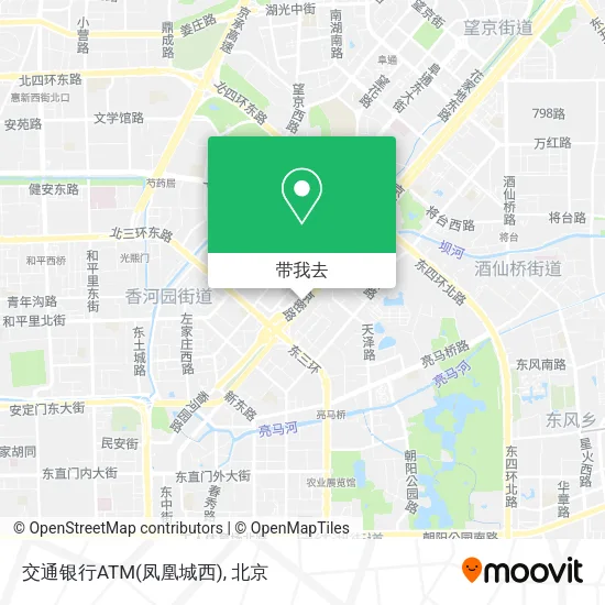 交通银行ATM(凤凰城西)地图