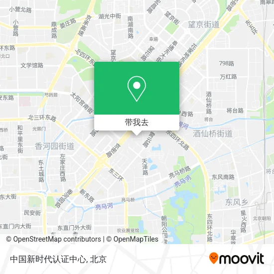中国新时代认证中心地图