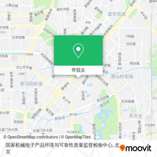 国家机械电子产品环境与可靠性质量监督检验中心地图