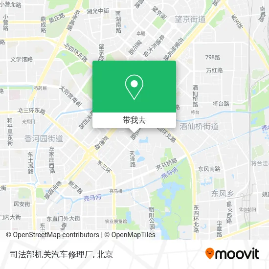 司法部机关汽车修理厂地图