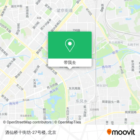酒仙桥十街坊-27号楼地图