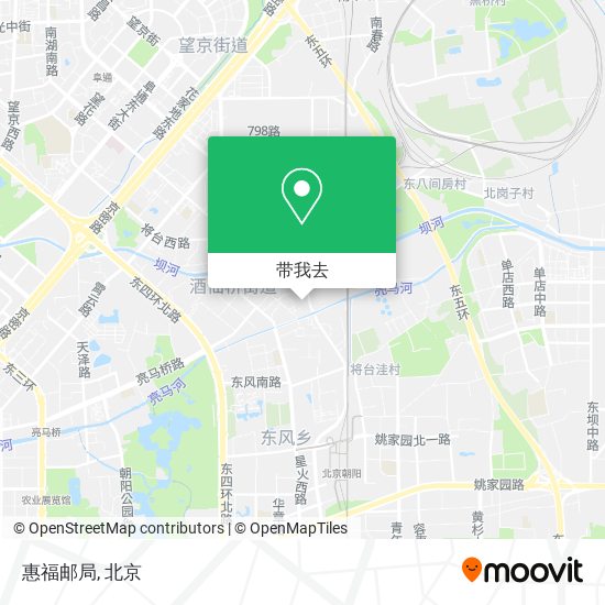 惠福邮局地图