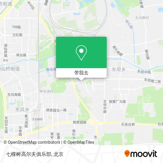 七棵树高尔夫俱乐部地图