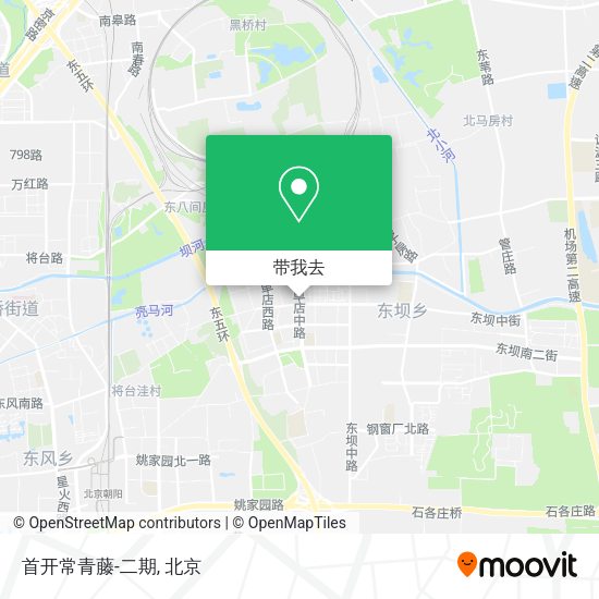首开常青藤-二期地图