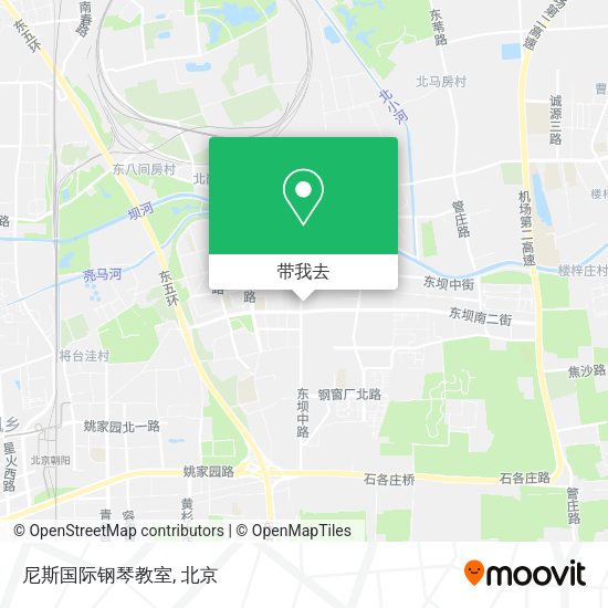 尼斯国际钢琴教室地图