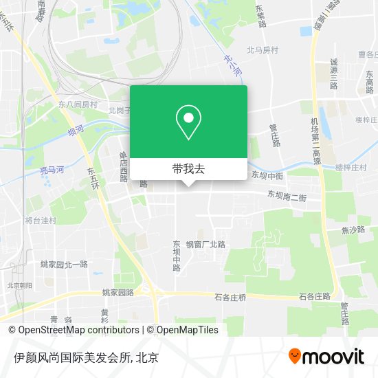 伊颜风尚国际美发会所地图
