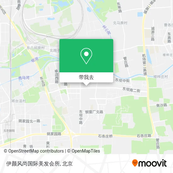 伊颜风尚国际美发会所地图