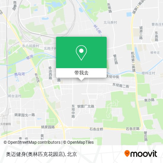 奥迈健身(奥林匹克花园店)地图
