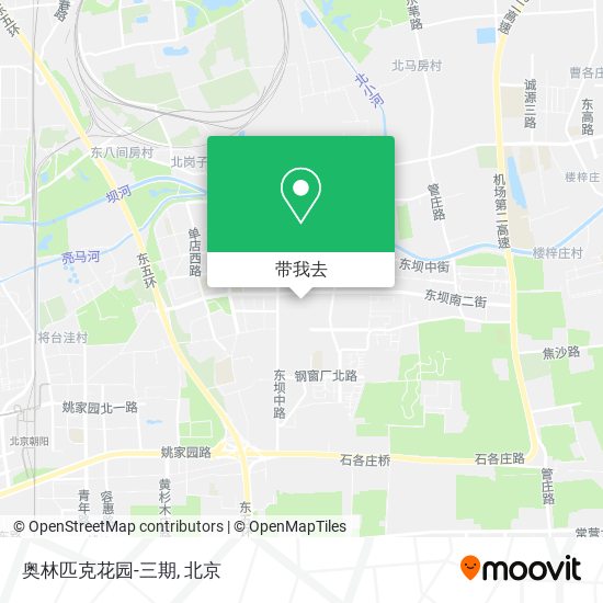 奥林匹克花园-三期地图