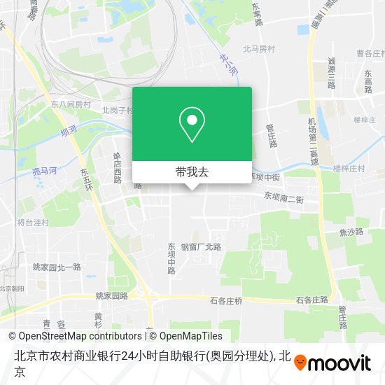 北京市农村商业银行24小时自助银行(奥园分理处)地图