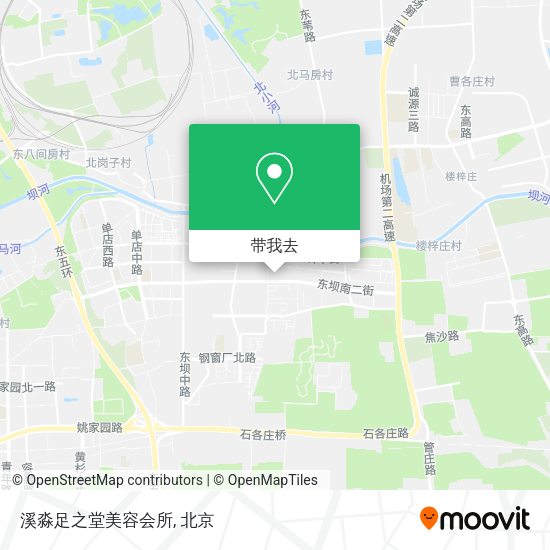 溪淼足之堂美容会所地图