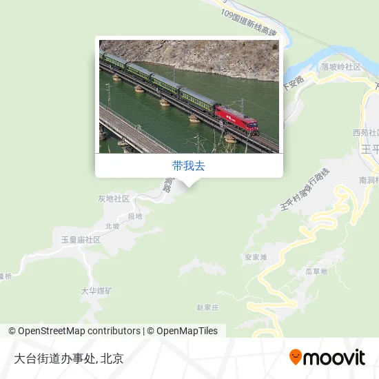 大台街道办事处地图