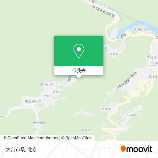 大台市场地图
