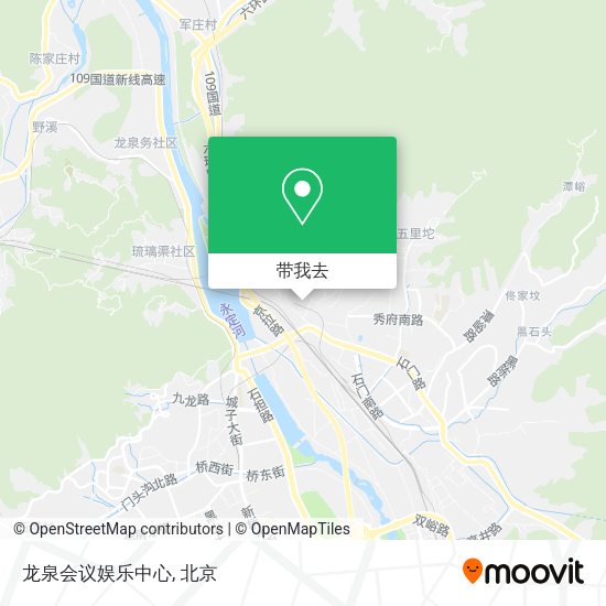 龙泉会议娱乐中心地图