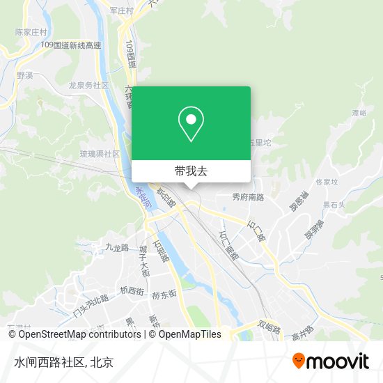 水闸西路社区地图
