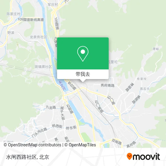 水闸西路社区地图