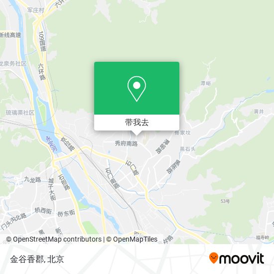 金谷香郡地图
