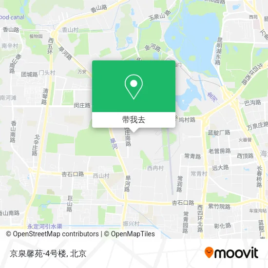 京泉馨苑-4号楼地图