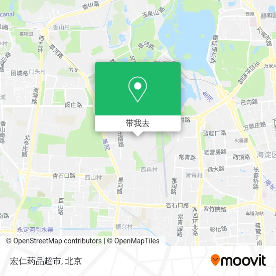 宏仁药品超市地图