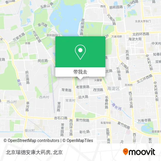 北京瑞德安康大药房地图