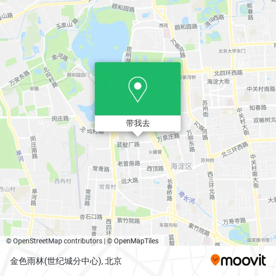 金色雨林(世纪城分中心)地图