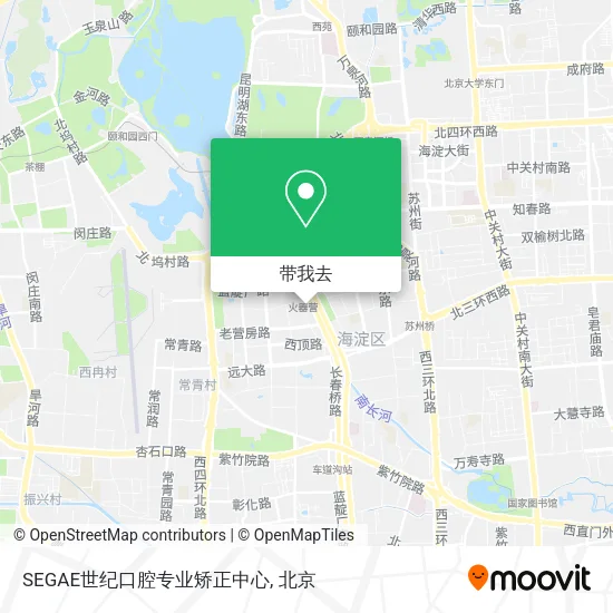 SEGAE世纪口腔专业矫正中心地图