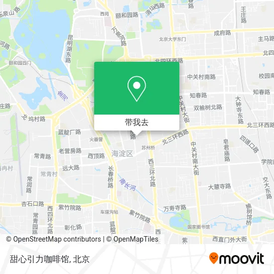 甜心引力咖啡馆地图