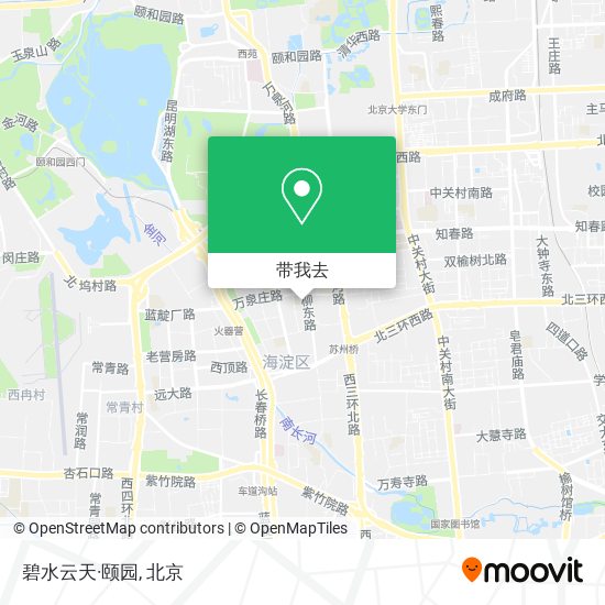 碧水云天·颐园地图