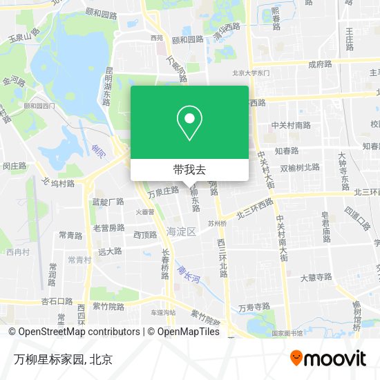 万柳星标家园地图