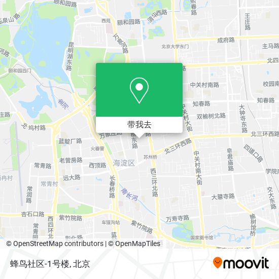 蜂鸟社区-1号楼地图