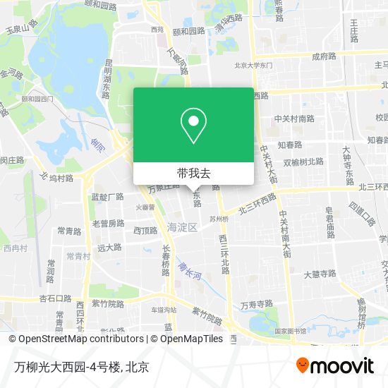 万柳光大西园-4号楼地图