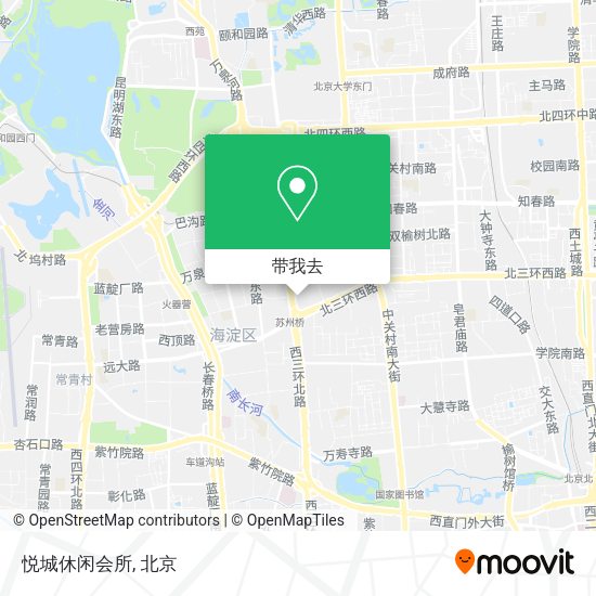 悦城休闲会所地图