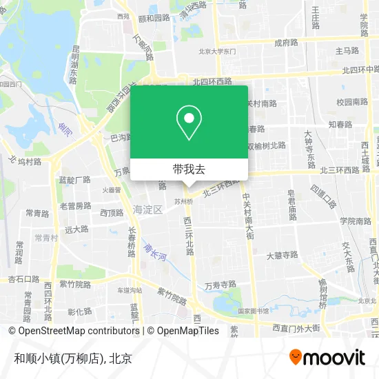 和顺小镇(万柳店)地图
