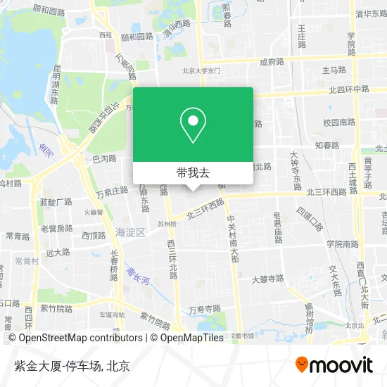 紫金大厦-停车场地图