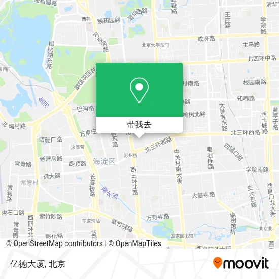 亿德大厦地图