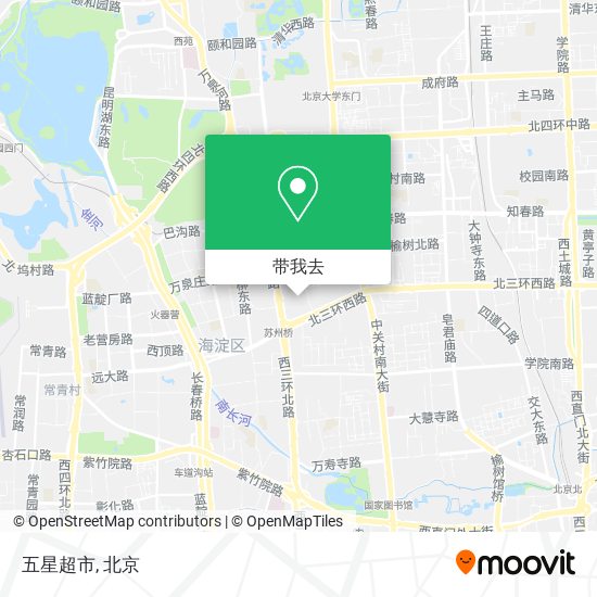 五星超市地图