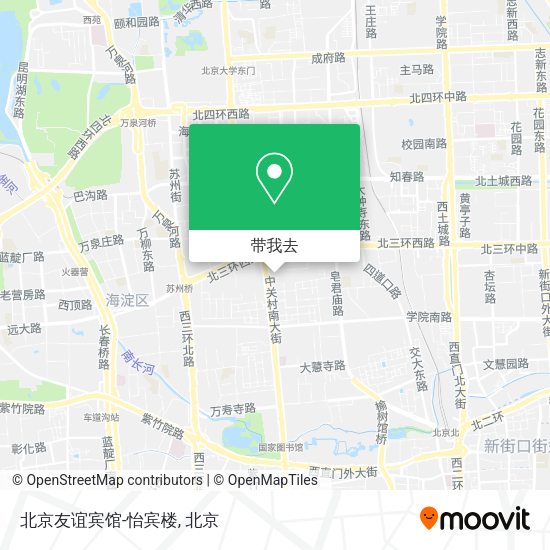北京友谊宾馆-怡宾楼地图