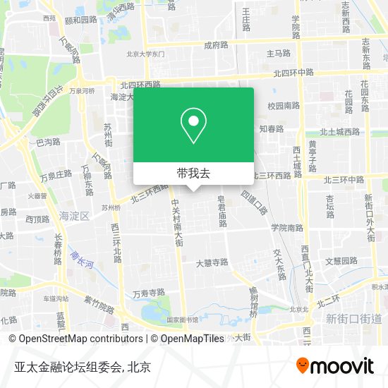亚太金融论坛组委会地图